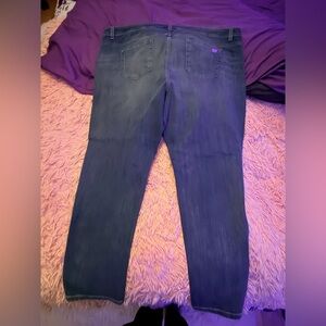 Michael Kors Midnight Blue Skinny Jeans size 22w